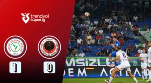 Çaykur Rizespor 1-0 Gençlerbirliği