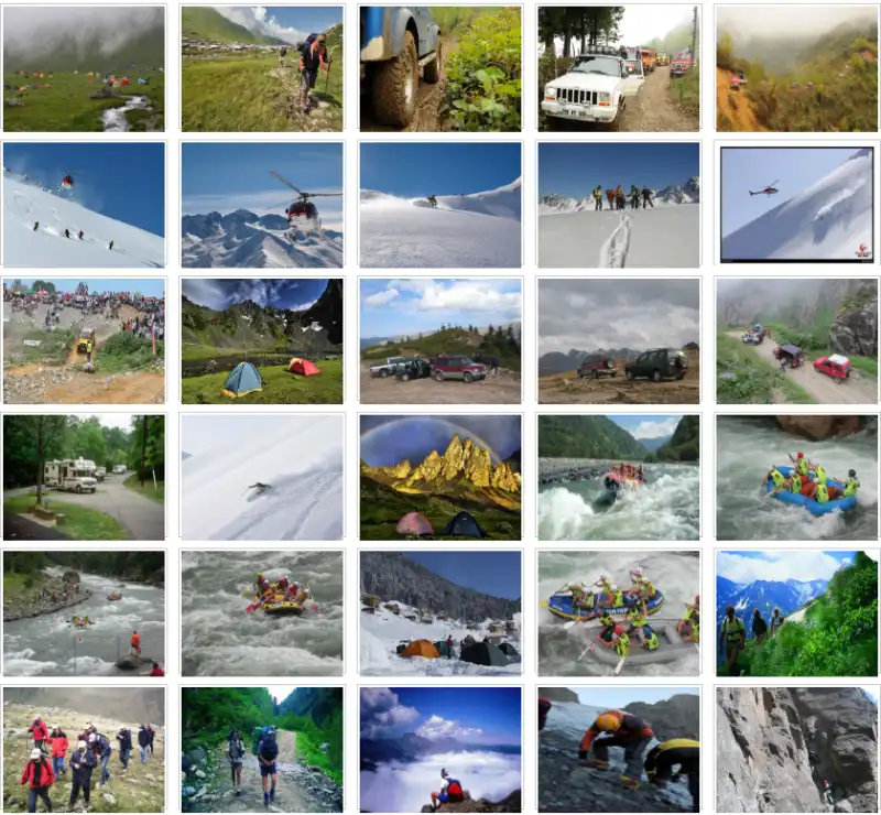 Rize'nin Doğa Sporları