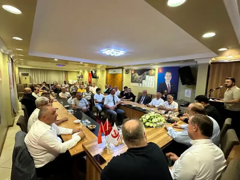 Rize'de Yeniden Refah Partisinde Değişim