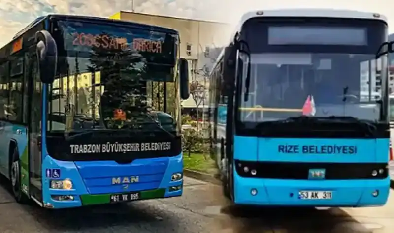 Rize–Trabzon Otobüs Seferlerinde Düzenleme