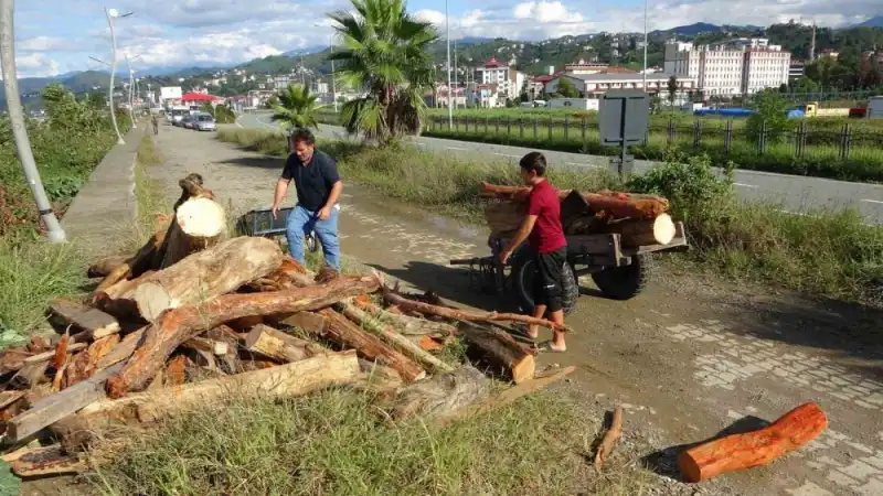 Rize'de Sel Felaketinin Hediyesi