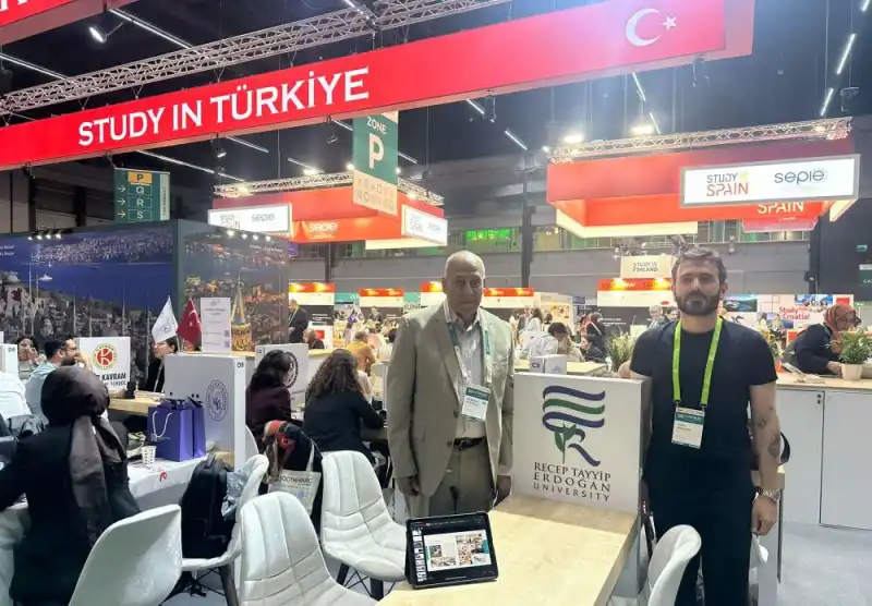RTEÜ Avrupa Uluslararası Eğitim Fuarında