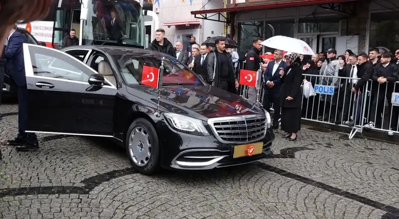 Başkan Erdoğan Rize'den Ayrıldı