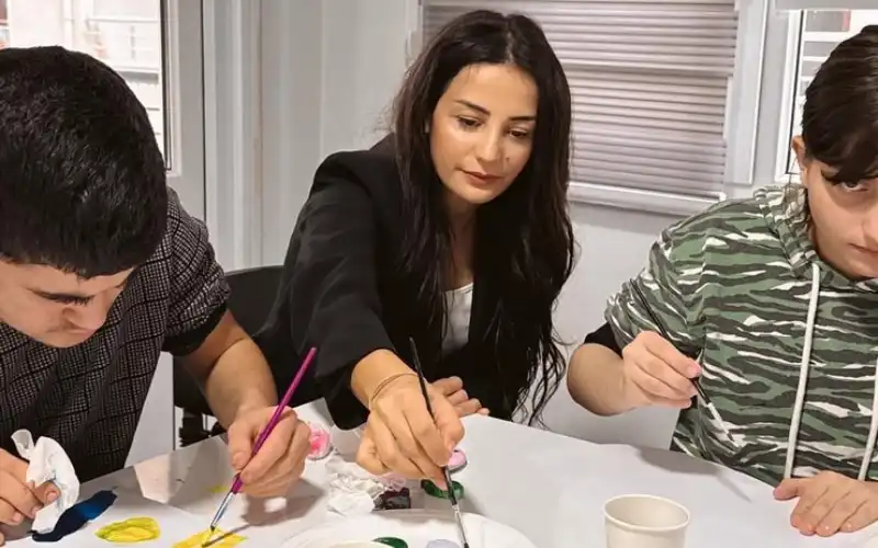 Pazar’da Taş Boyama Etkinliği