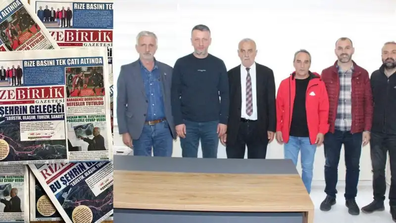 Rize Yerel Basını Tek Çatı Altında Birleşti
