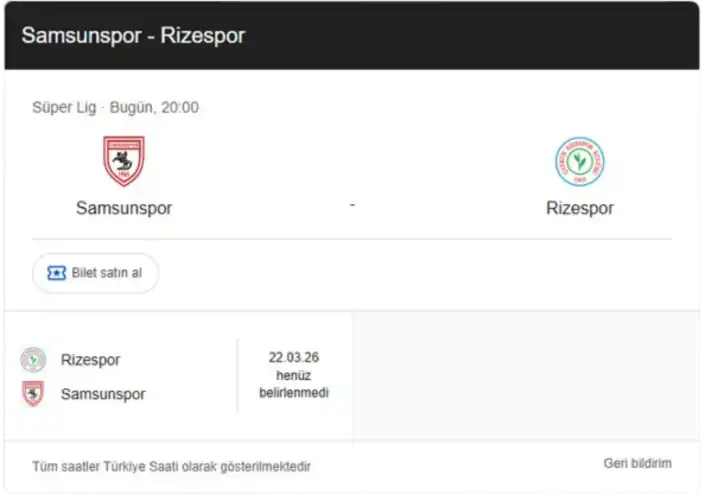 2 Hafta Üst Üste Karadeniz Derbisi