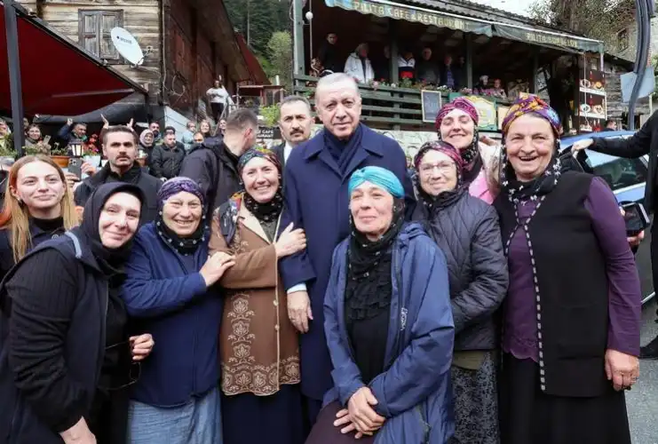 Cumhurbaşkanı Erdoğan, Ayder Termal Tesisi’nin Açılışını Yaptı