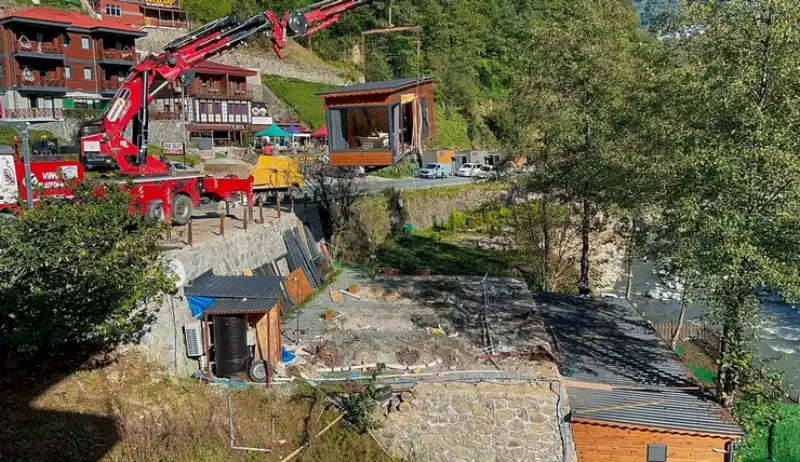 Fırtına Vadisi'nde Doğa Zaferi: 77 Kaçak Bungalov Temizlendi