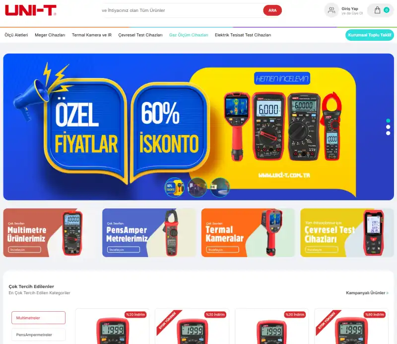 Uni-T Türkiye Distribütörü