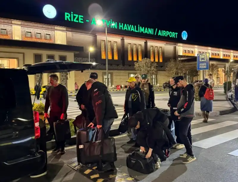 Karın Kralları Rize'de!