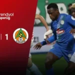 Çaykur Rizespor 1-1 Corendon Alanyaspor