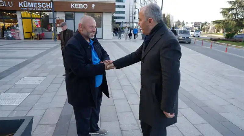 Başkan Metin “Derdinizi Dinlemeye Geldik”