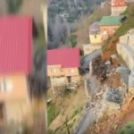 Ardeşen'de Heyelan Korkuttu