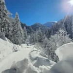 Kaçkar Dağları ve Etekleri Beyaza Büründü