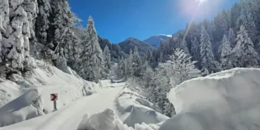 Kaçkar Dağları ve Etekleri Beyaza Büründü