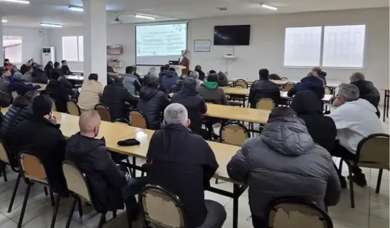 Kalkandere’de Hükümlülere Yönelik Aile Eğitimi