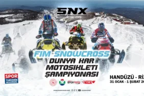Rize, Dünya Kar Motosikleti Şampiyonası’na Hazır