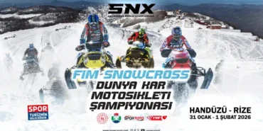 Rize, Dünya Kar Motosikleti Şampiyonası’na Hazır