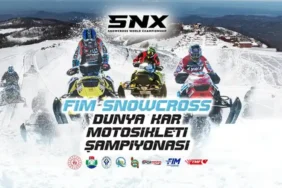 Handüzü Yaylası'nda Kar Motosikleti Heyecanı Başladı