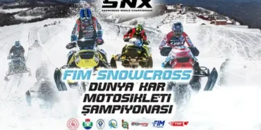 Handüzü Yaylası'nda Kar Motosikleti Heyecanı Başladı