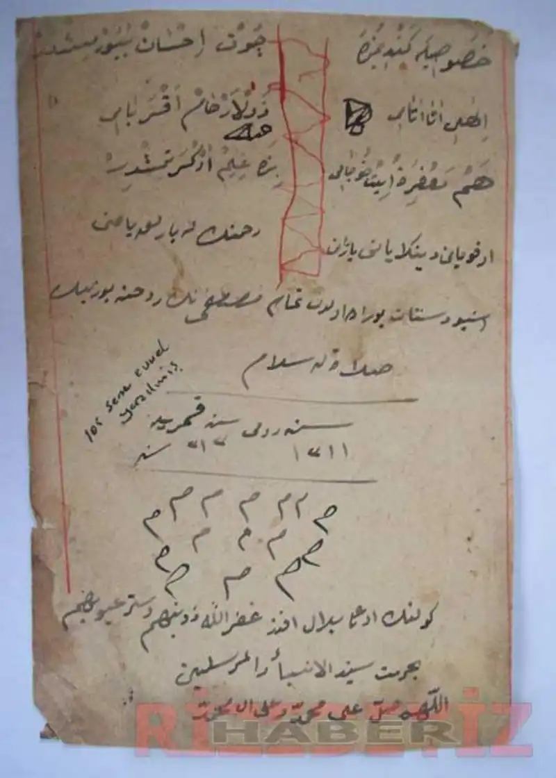 Cimil Köyünün Gün Yüzüne Çıkmamış Destanı - Varak 1