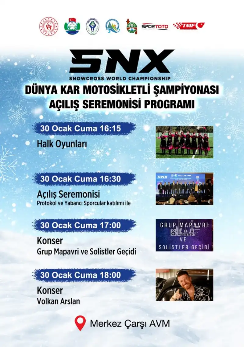 Rize, Dünya Kar Motosikleti Şampiyonası’na Hazır