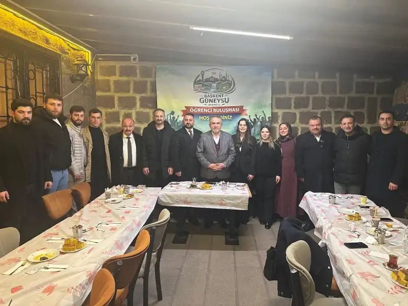 Başkent Güneysu Derneği’nden Öğrenci Buluşması