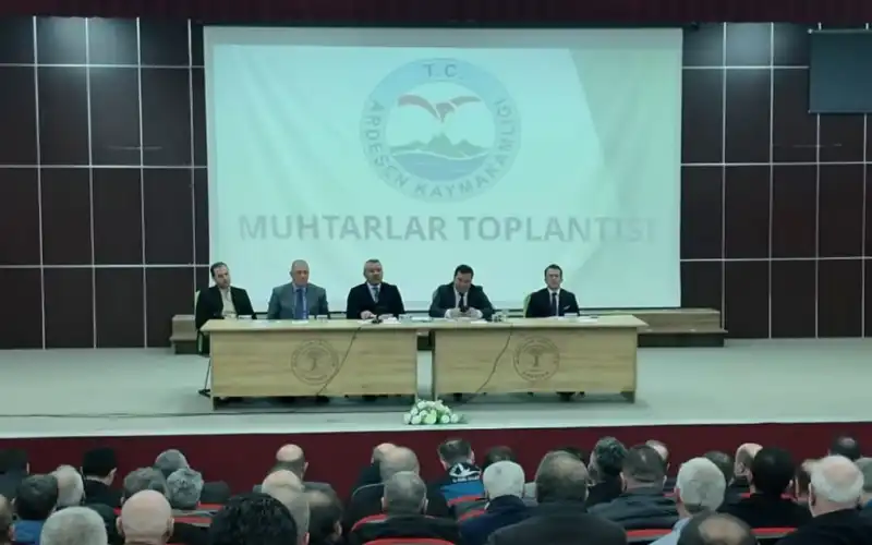 Ardeşen’de Çözüm Masası Kuruldu