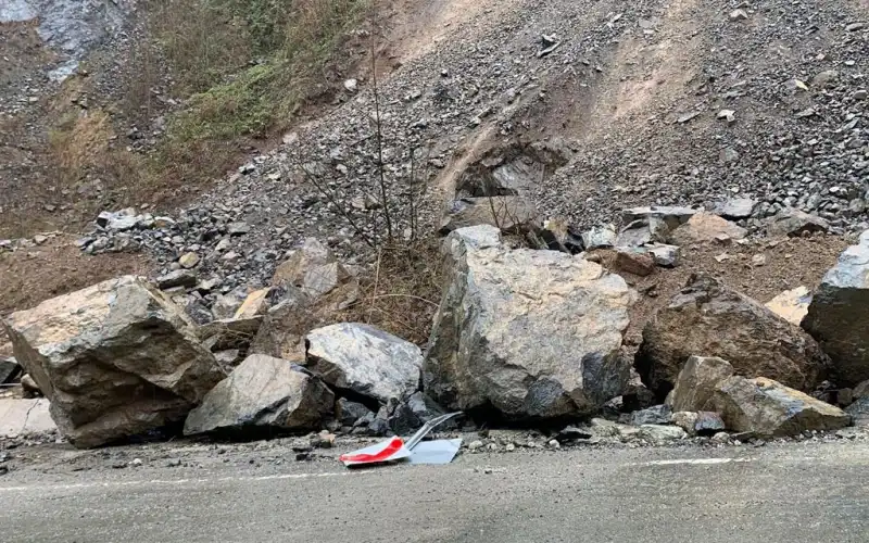 Çayeli’nde Heyelan Alarmı
