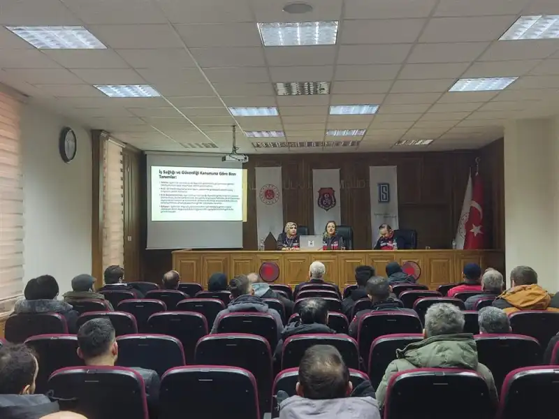 Rize’de Denetimli Serbestlik Yükümlülerine İş Sağlığı ve Güvenliği Eğitimi