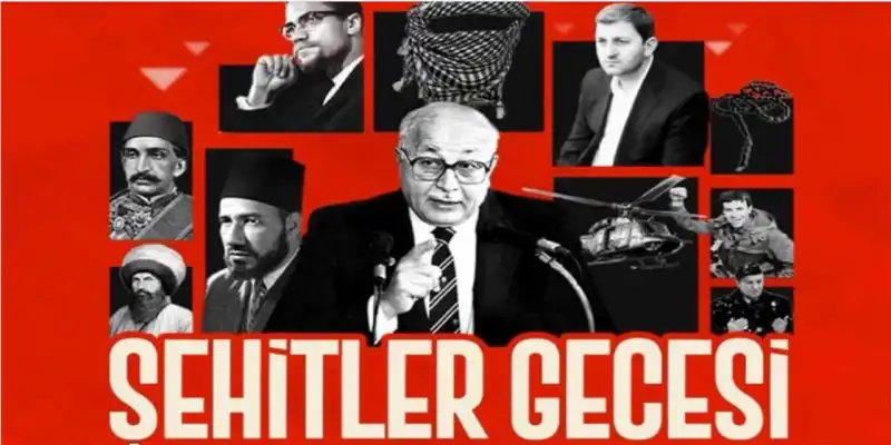 Rize’de “Şehitler Gecesi” Programı Düzenleniyor