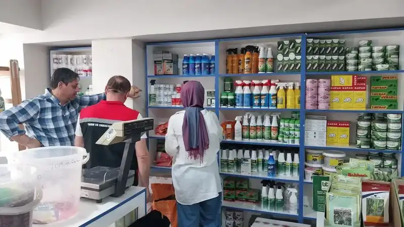 Rize'de Zirai İlaç Bayileri Mercek Altında