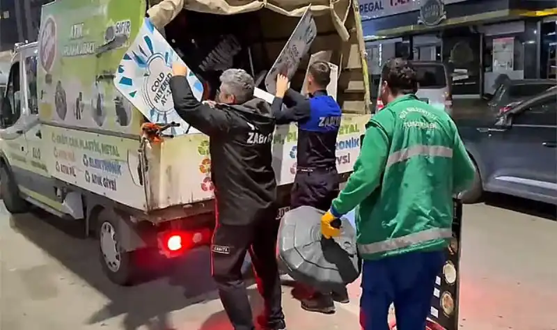 Rize’de Kaldırım İşgallerine Karşı Sıkı Denetim