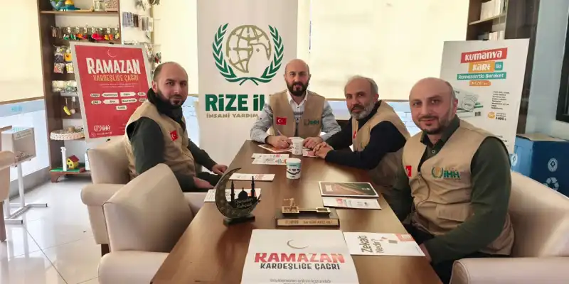 Rize İHH’dan Ramazan Yardımları Başladı
