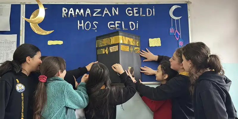 Rize’de Öğrencilerden Ramazan Coşkusu