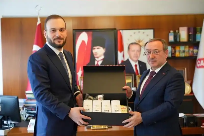 Sıfır Atık Vakfı Başkanı Ağırbaş’tan ÇAYKUR Genel Müdürü Alim’e Ziyaret