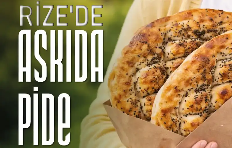 Rize’de “Askıda Pide” Uygulaması