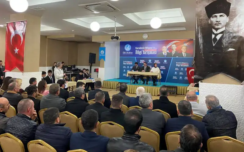 İkizdere’de Ülkü Ocakları Karadeniz Bölge Bilgi Yarışması Yapıldı