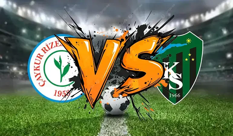 Çaykur Rizespor ile Kocaelispor Karşı Karşıya