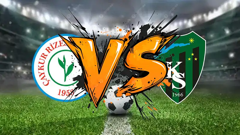 Çaykur Rizespor ile Kocaelispor Karşı Karşıya
