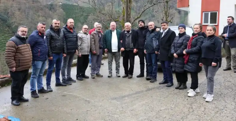 AKP Rize İl Başkanından Çayeli'ye Ziyaret