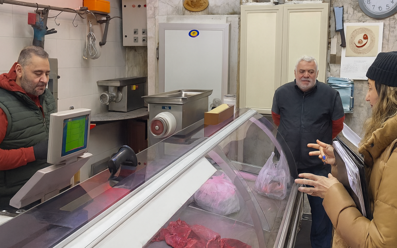 Pazarlı Kasaptan Et Zammına Tepki