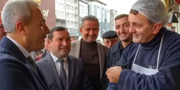 Rize Valisi Baydaş'dan Ardeşenli Esnafa Ziyaret