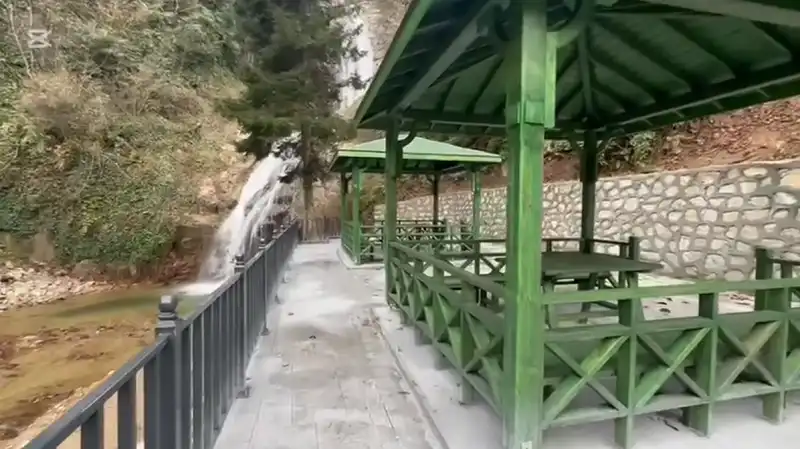 İkizdere’de Manle Şelalesi’nin 1. Etabı Tamamlandı