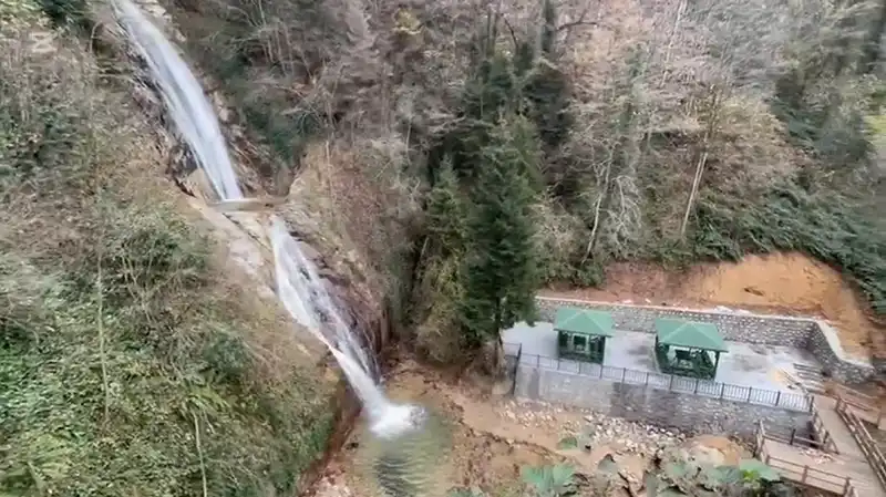 İkizdere’de Manle Şelalesi’nin 1. Etabı Tamamlandı