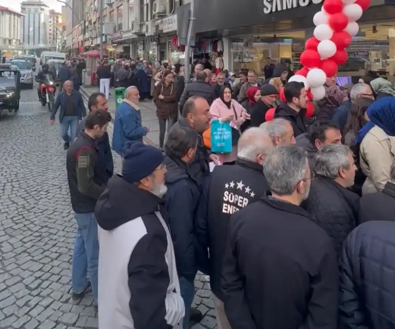 Rize’de Çekiliş Heyecanı İzdihama Dönüştü