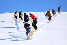 İkizdere 17. Petranboard Kayak Şenliği Yapıldı