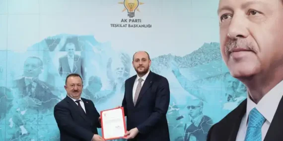 Kalkandere AK Partide, Hasan Ayyıldız Yeniden İlçe Başkanı Oldu