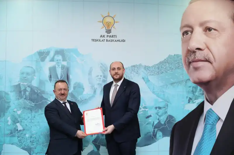 Kalkandere AK Partide, Hasan Ayyıldız Yeniden İlçe Başkanı Oldu