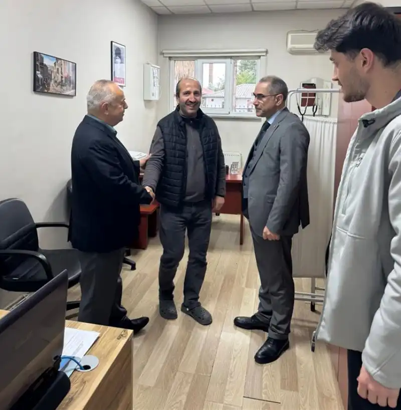 Rize Merkez 1 Nolu Aile Sağlığı Merkezi’ne Üst Düzey Ziyaret